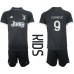 Juventus Dusan Vlahovic #9 Babykleding Derde Shirt Kinderen 2023-24 Korte Mouwen (+ korte broeken)